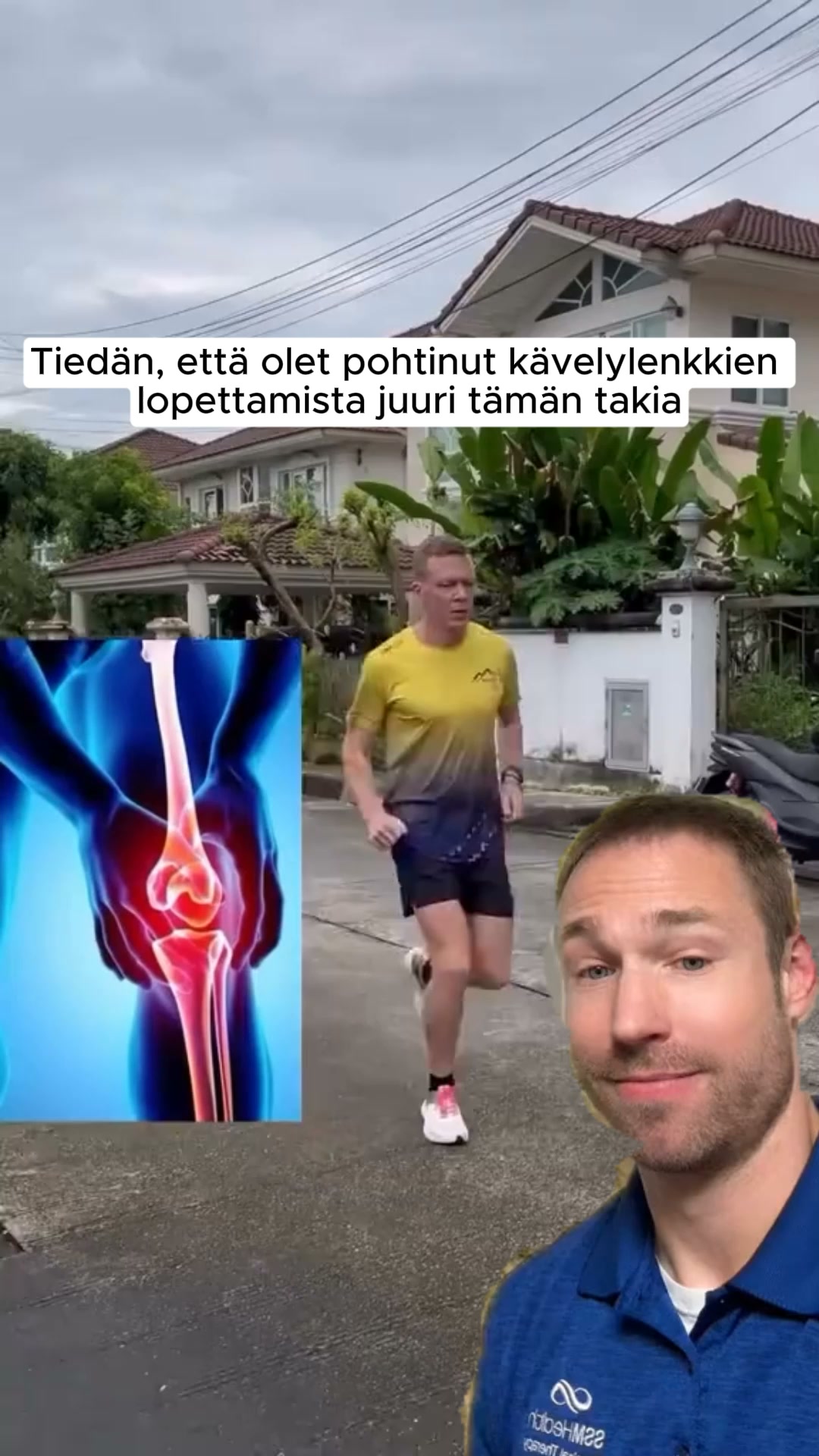 Pelkäätkö portaissa kävelemistä?