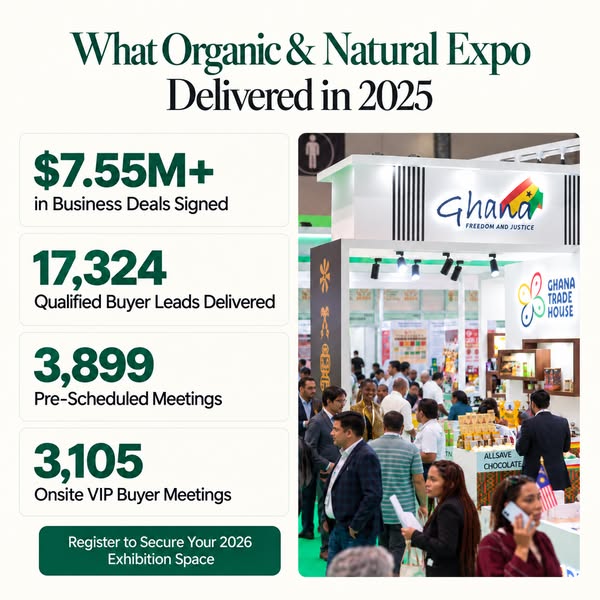The #1 Natural Products Expo in the Middle East