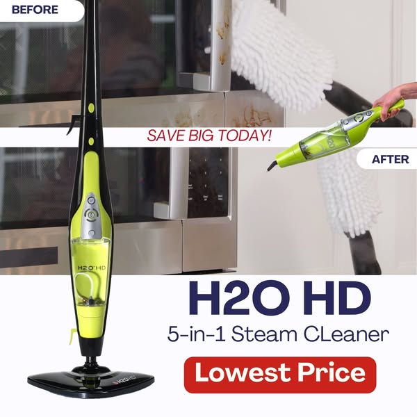 Bring Home the Ultimate All-in-One Steam Cleaner