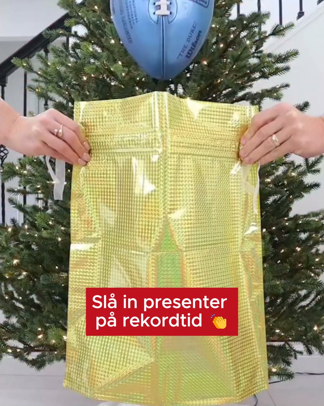 Slå in på sekunder