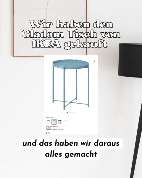 IKEA GLADOM neu gedacht