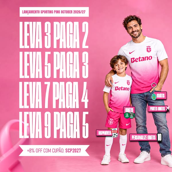 +8% DE DESCONTO com o cupão SCP2027