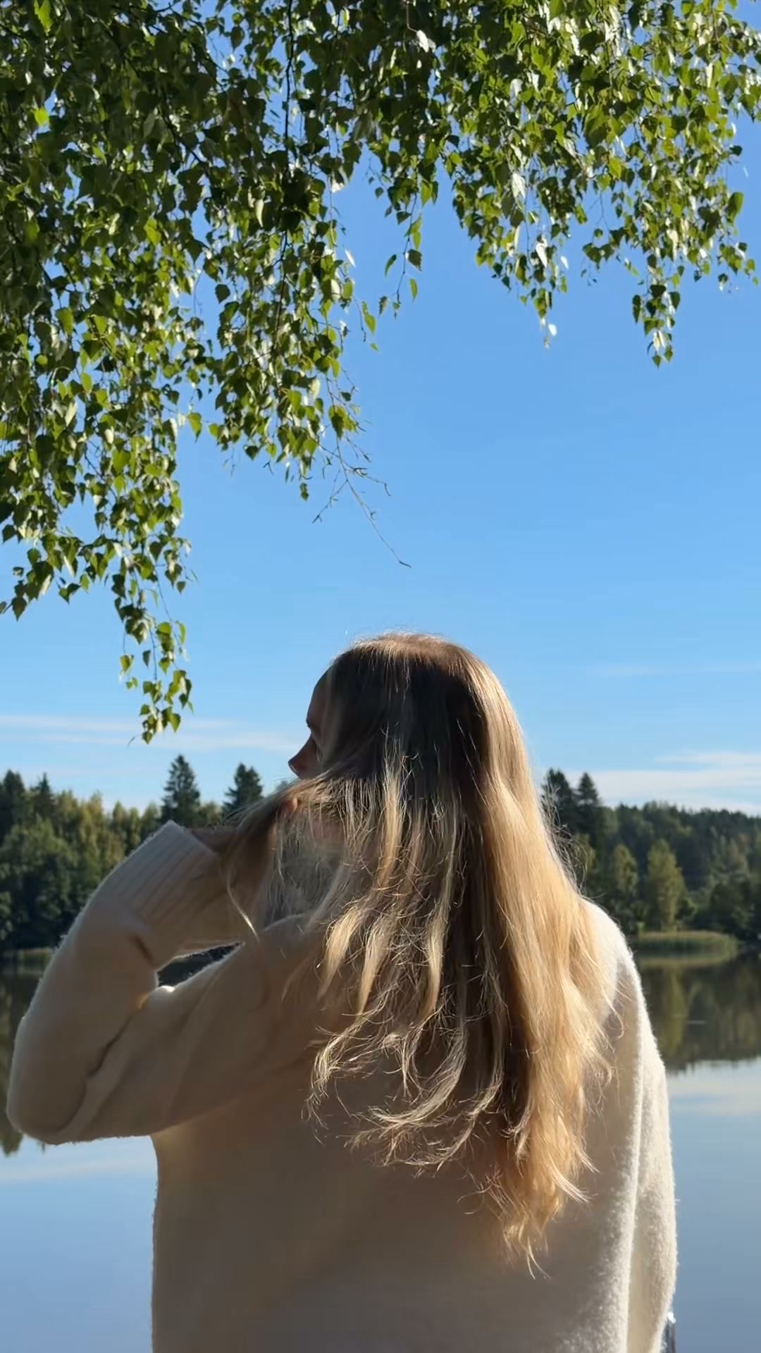"Hiustenlähtö on lähes kokonaan loppunut."