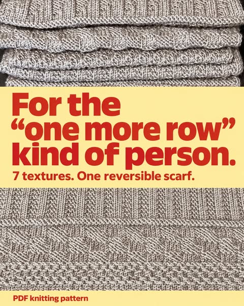 The Scarf You'll Finish
