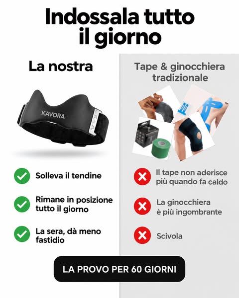 Indossala per un’intera giornata