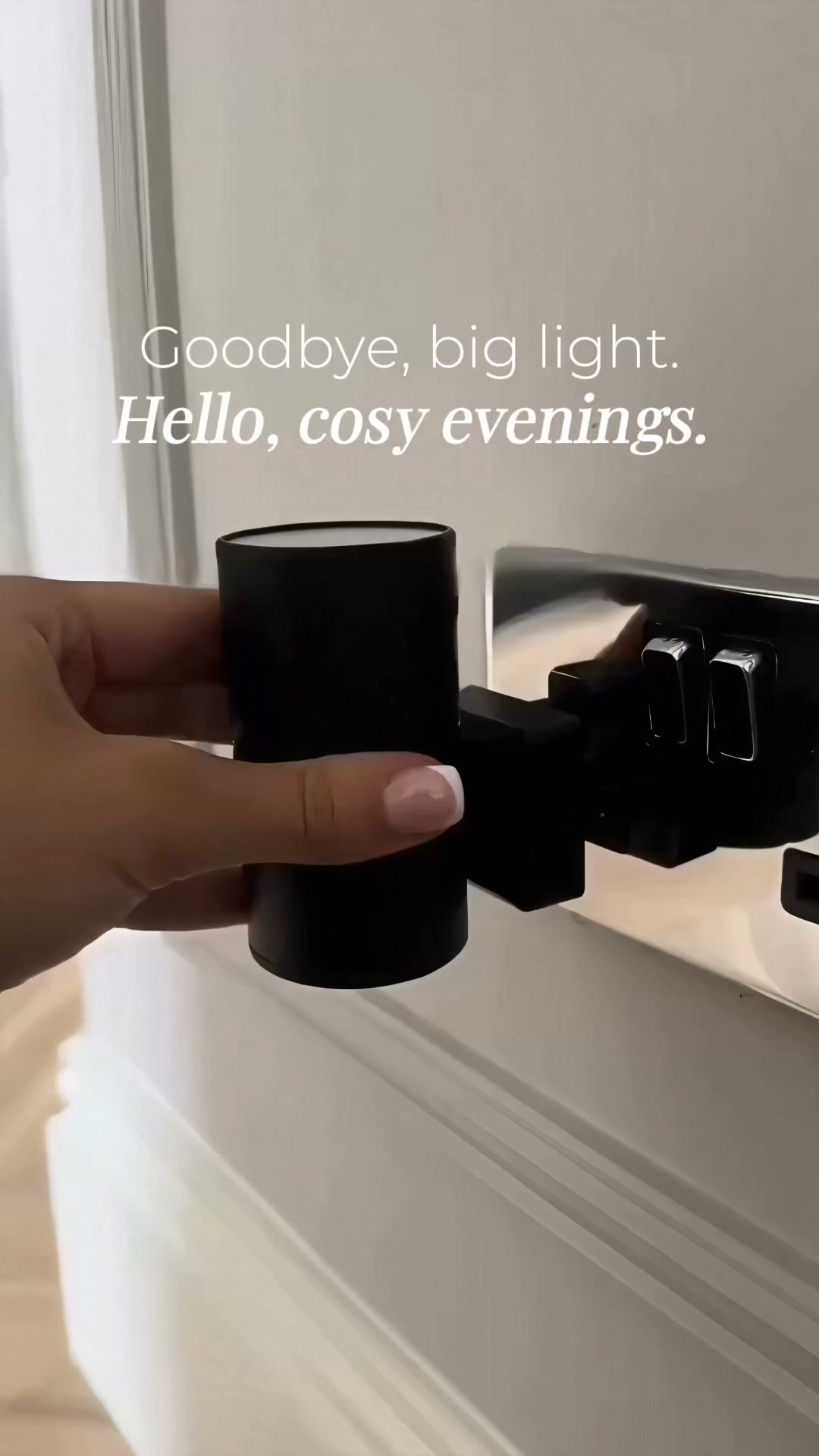 The light that turns itself on every evening