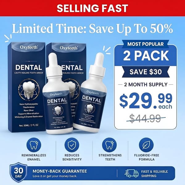 Stronger Enamel, $30 Off. Ends Soon.