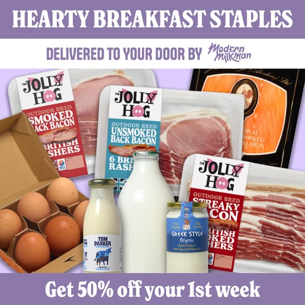 Get 50% OFF your first week of fresh groceries with code SIP50