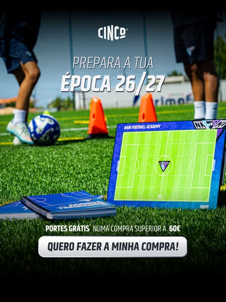 Cinco Campanha Pré-Época 26-27 | CINCO Clipboards