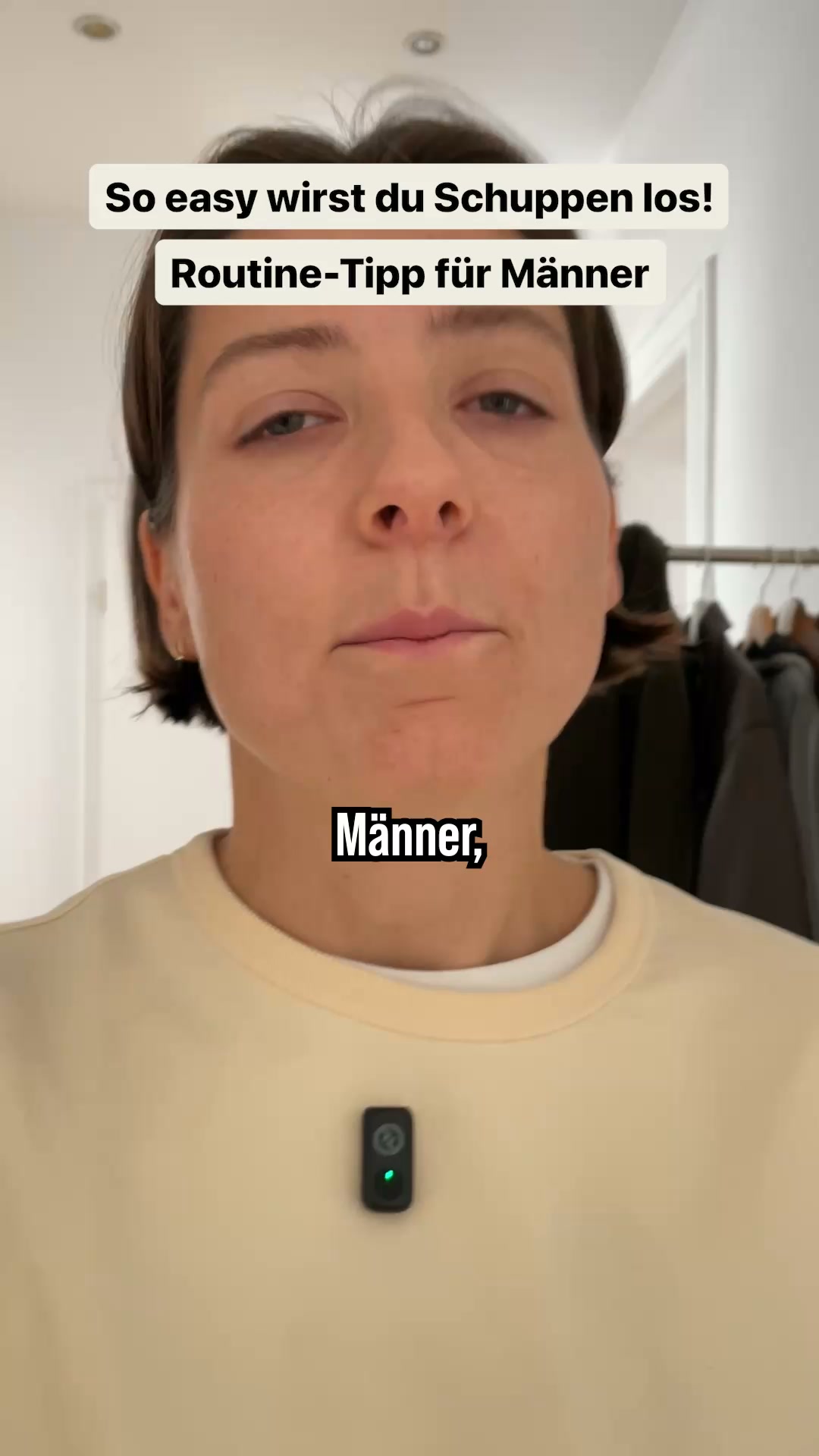 Juckende Kopfhaut nervt? Mach Schluss damit.