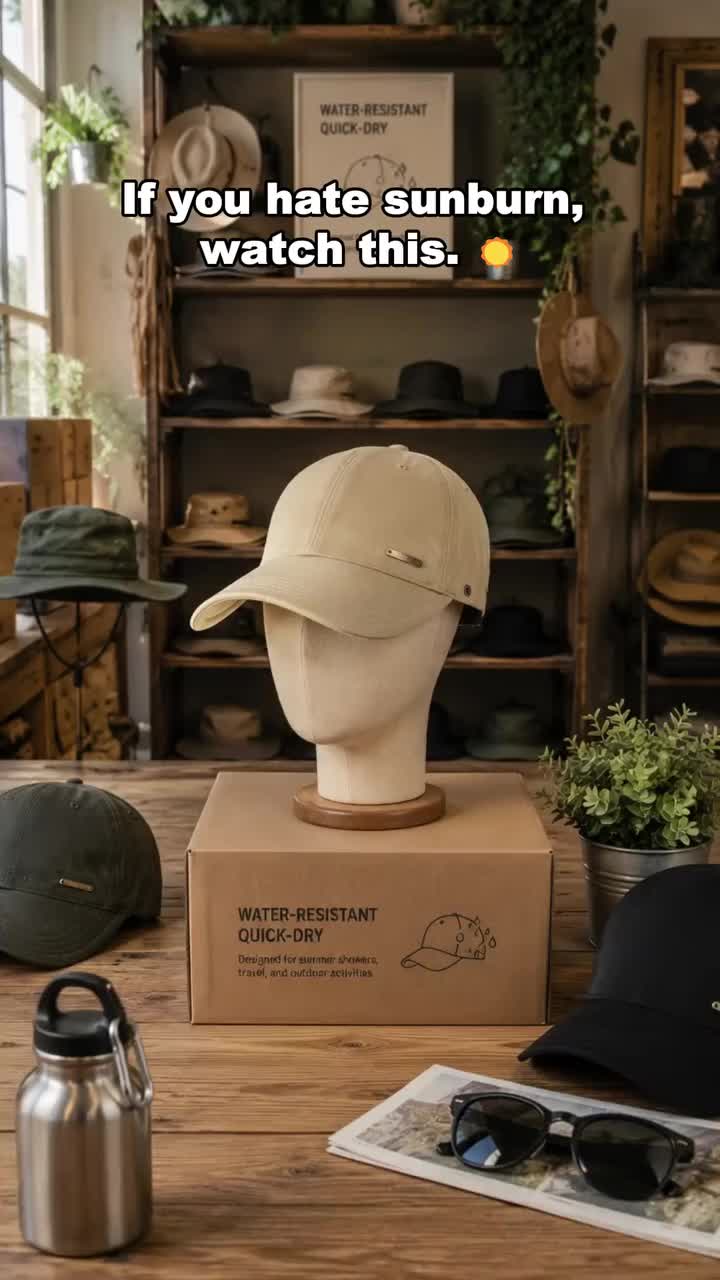 Sun Protection Bucket Hat