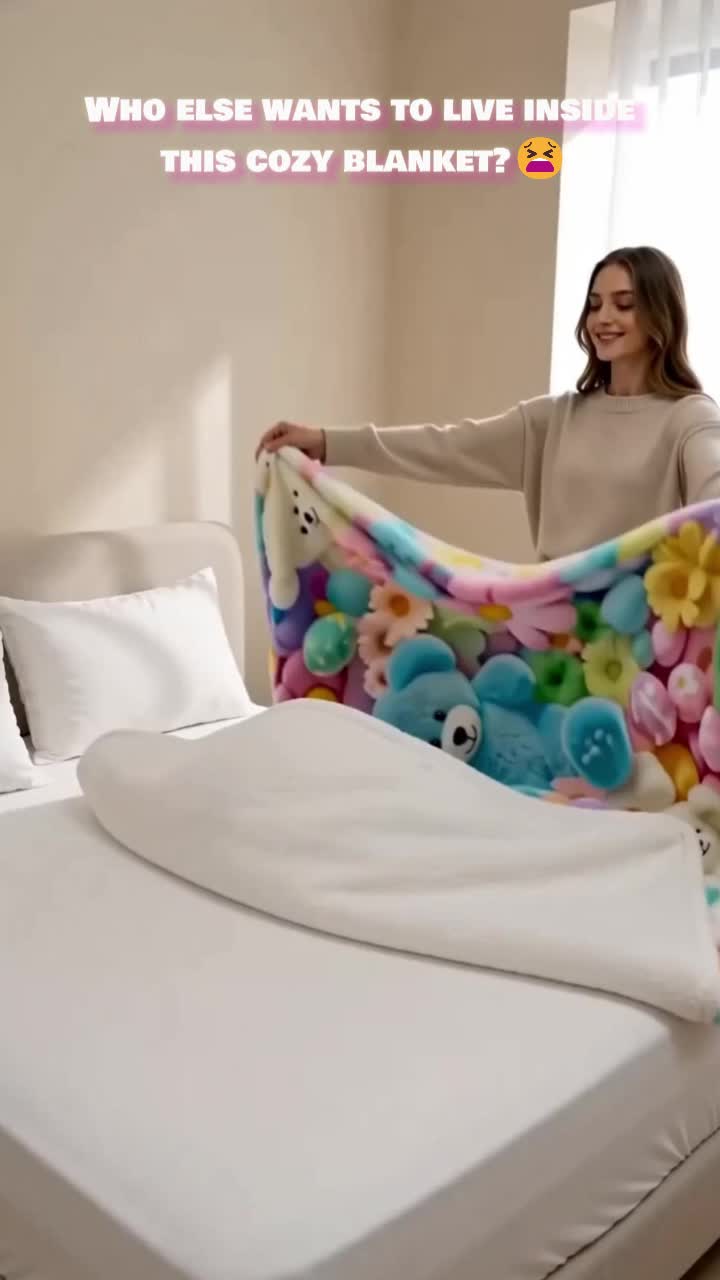 Snuggle Up in 3D Cuteness!
