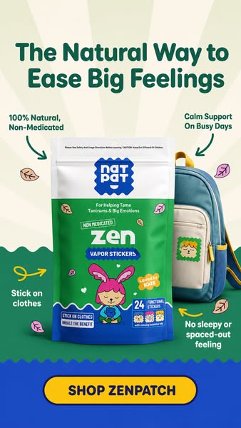 Sticker Power for Peaceful Moments! Zenpatch Calms Moods Naturally