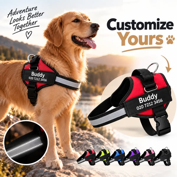 Ultimate Personalized No Pull Dog Harness
