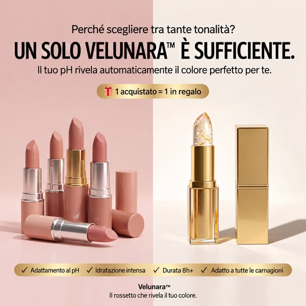 Un solo stick al posto di 10 rossetti