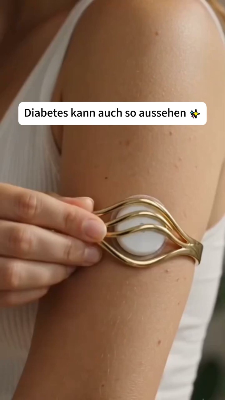 Sensor-Armband – Verstellbare Halterung im Schmuck-Design für kompatible Sensoren