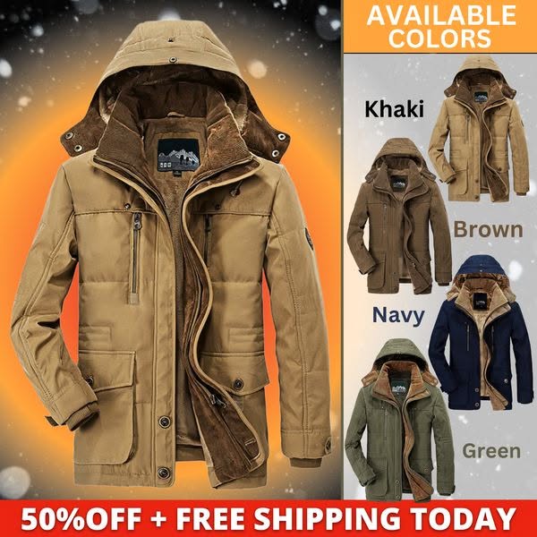 Kyayu™ Men's Classic Winter Coat