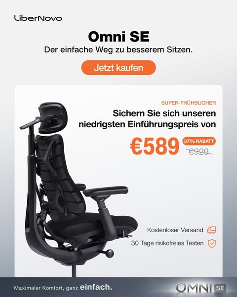 LiberNovo Omni SE LaunchTiefstpreis sichern