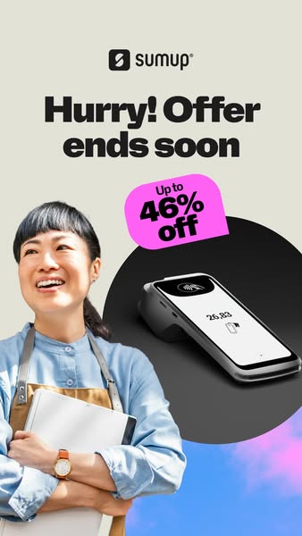 SumUp products for less