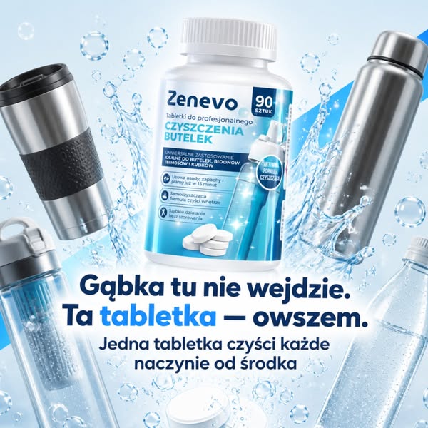 Jedna tabletka, każde naczynie