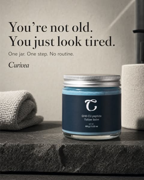 Not old. Just tired-looking.