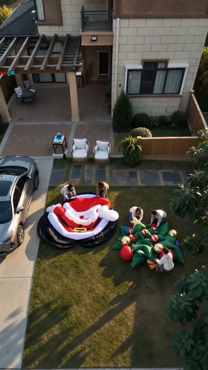 70% OFF Christmas Inflatable Set