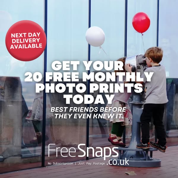 20 Free Prints Every Month