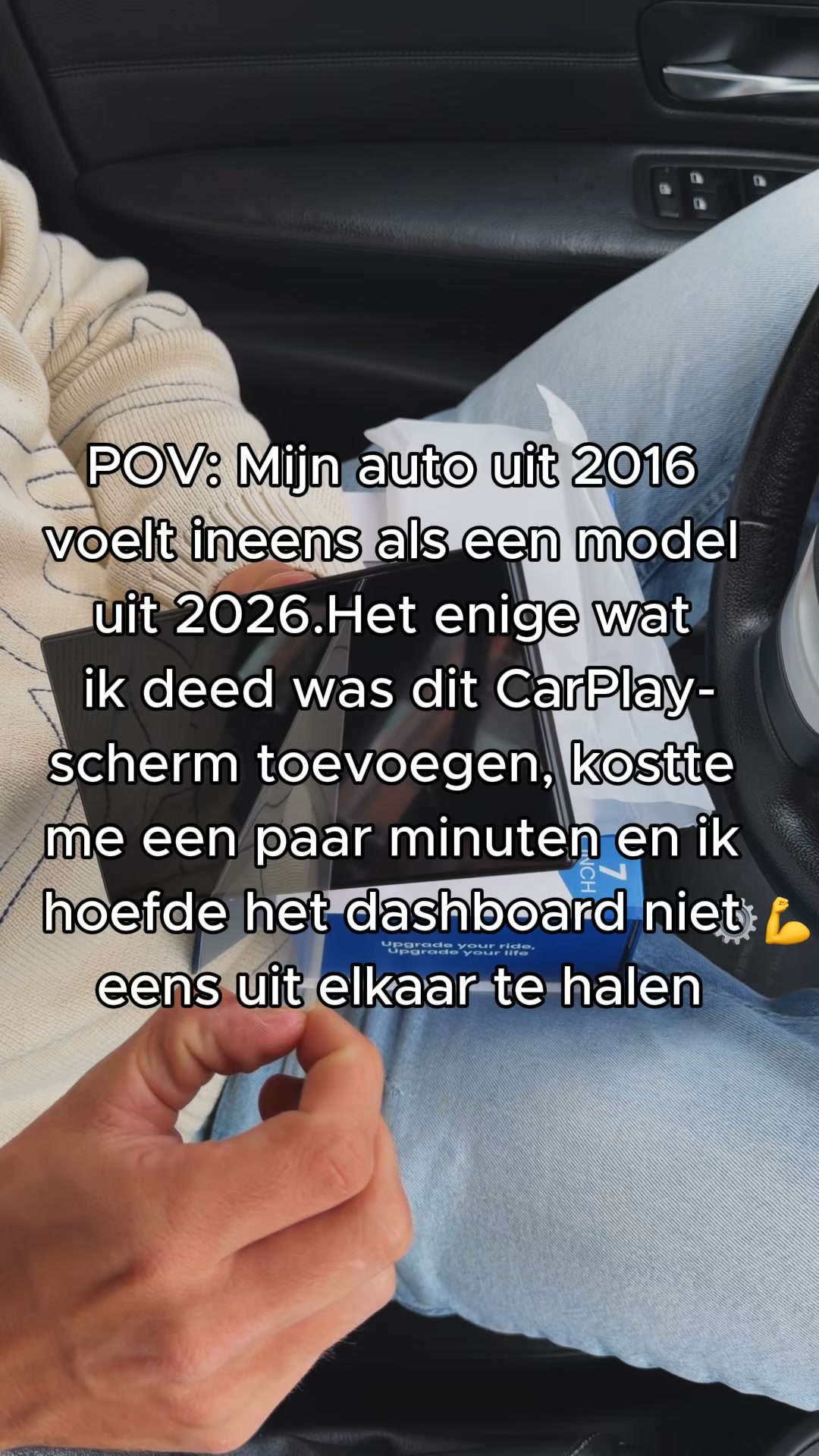 Upgrade je auto met een CarPlay scherm!