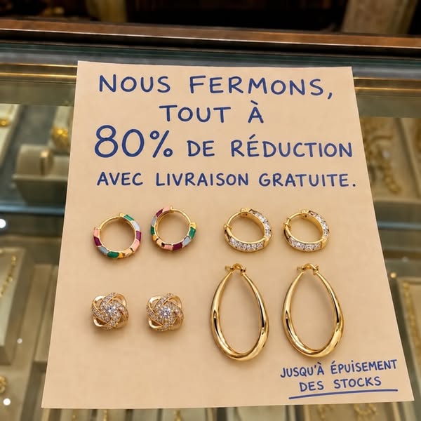 Dernières pièces disponibles ! Jusqu'à épuisement des stocks
