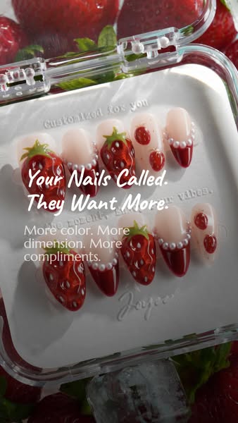Bet you can't tell these are press on nails.