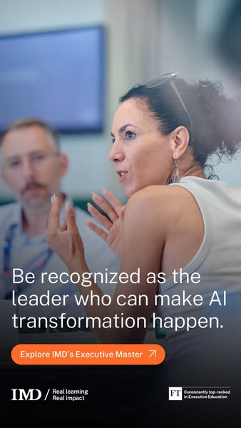Executive Master in AI and Digital Business Transformation