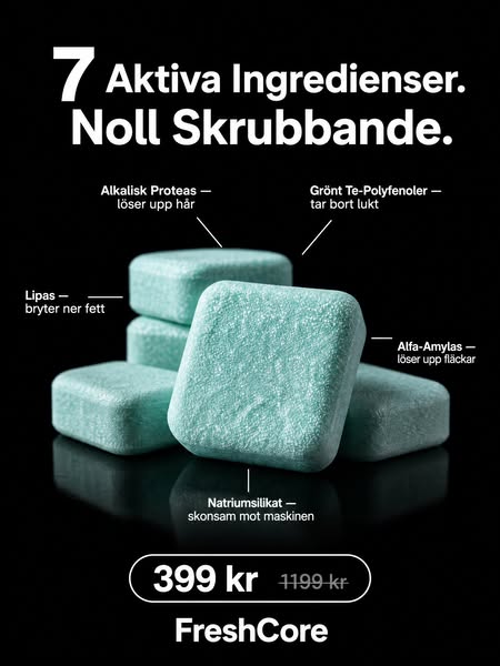 Vik ner gummilisten. Titta i vecket.