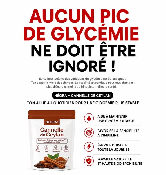 Stabilisez votre glycémie NATURELLEMENT !