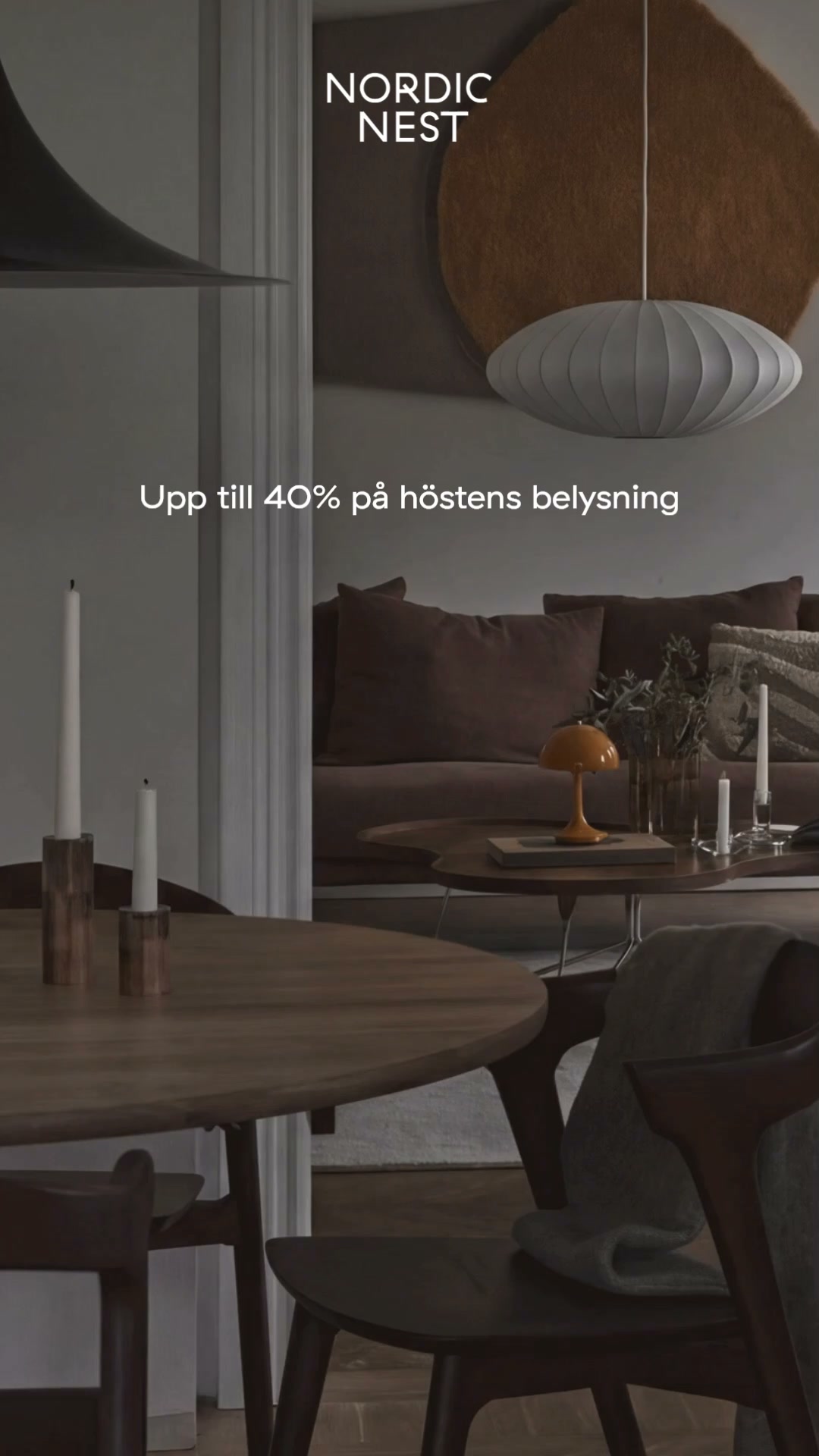 Upp till 40% på belysning