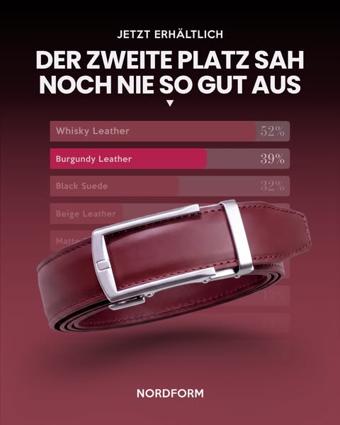 Jetzt ist sie da: Burgundy