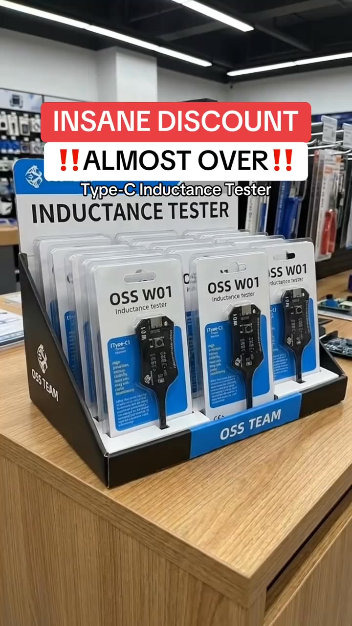 Type-C Inductance Tester Motherboard Coil Tester, Electronic Circuit Board Inductor Detector