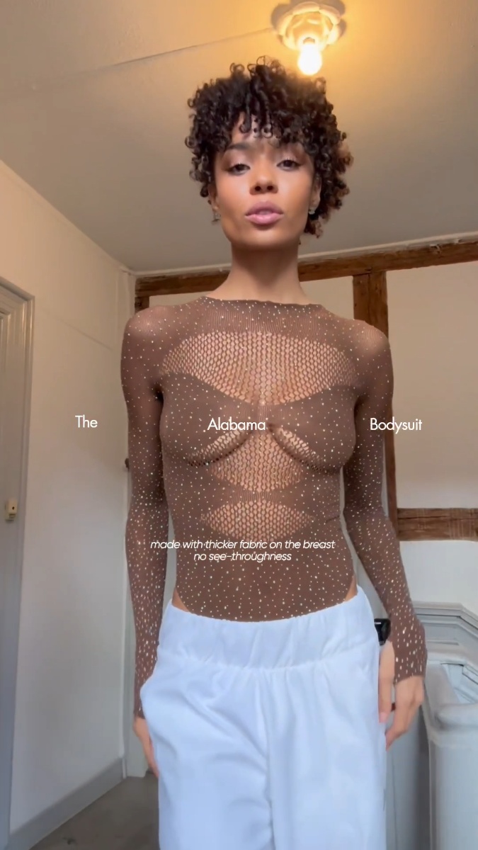 Alabama Bodysuit Chestnut