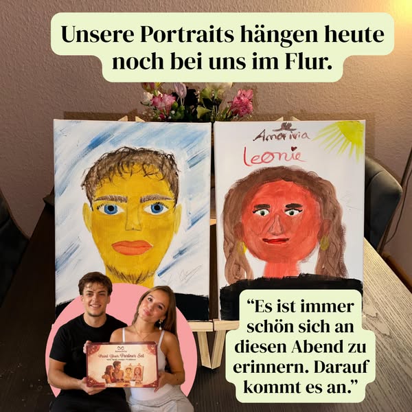Eure nächste kreative Date Night - Das Paint Your Partner Set