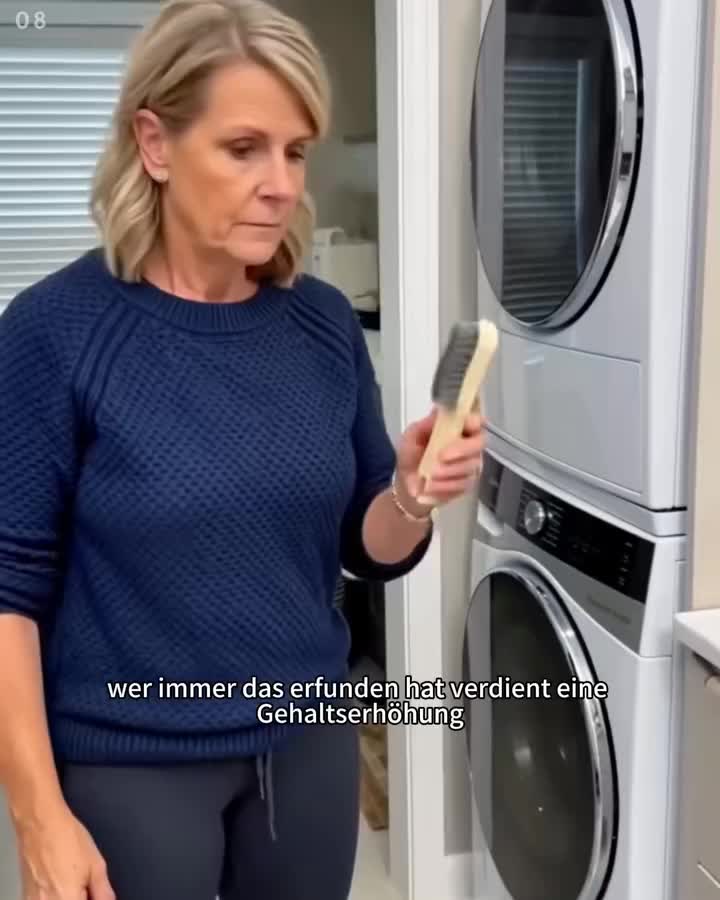 Ausziehbare Bürste zur Reinigung von Fugen und Rissen