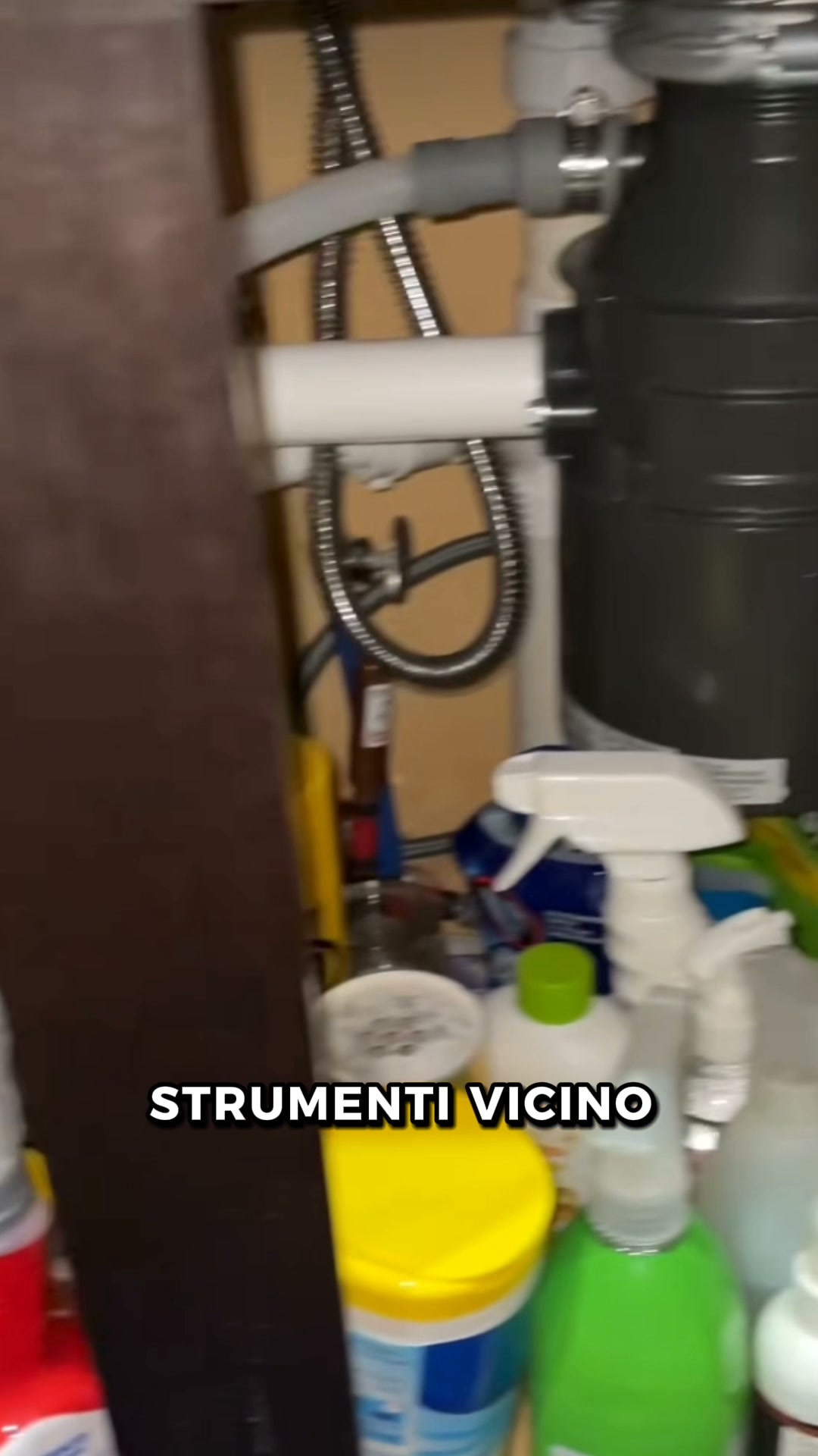 Il panno che mancava vicino al lavello