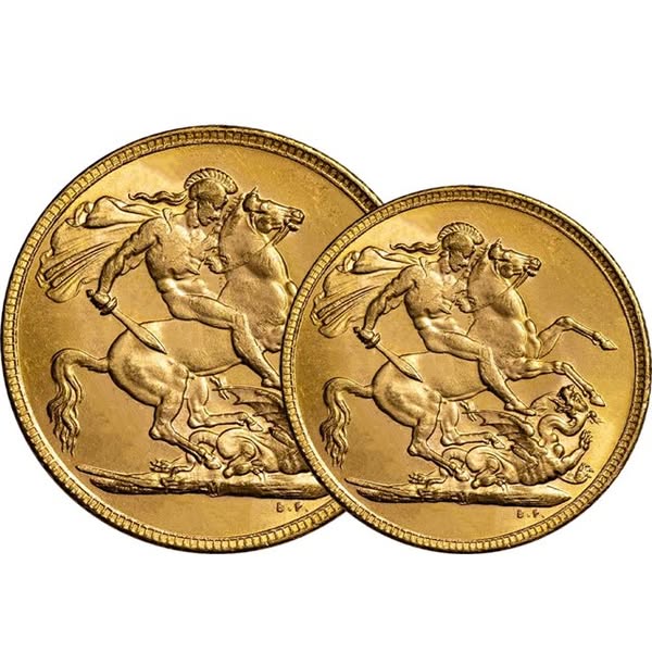 Full & Half Sovereign Gold Coin Collection - Mixed Dates Pre-Owned