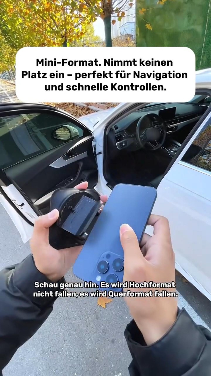 Autotelefonhalterung mit starkem Saugnapf