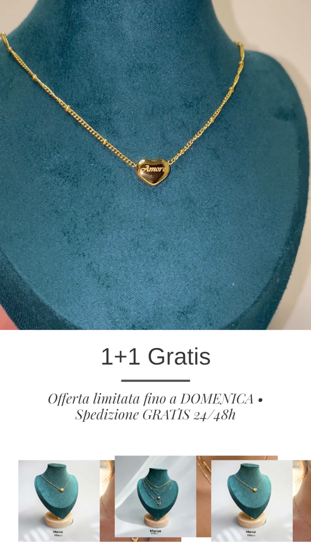Offerta 1+1 GRATIS | Solo fino a Domenica