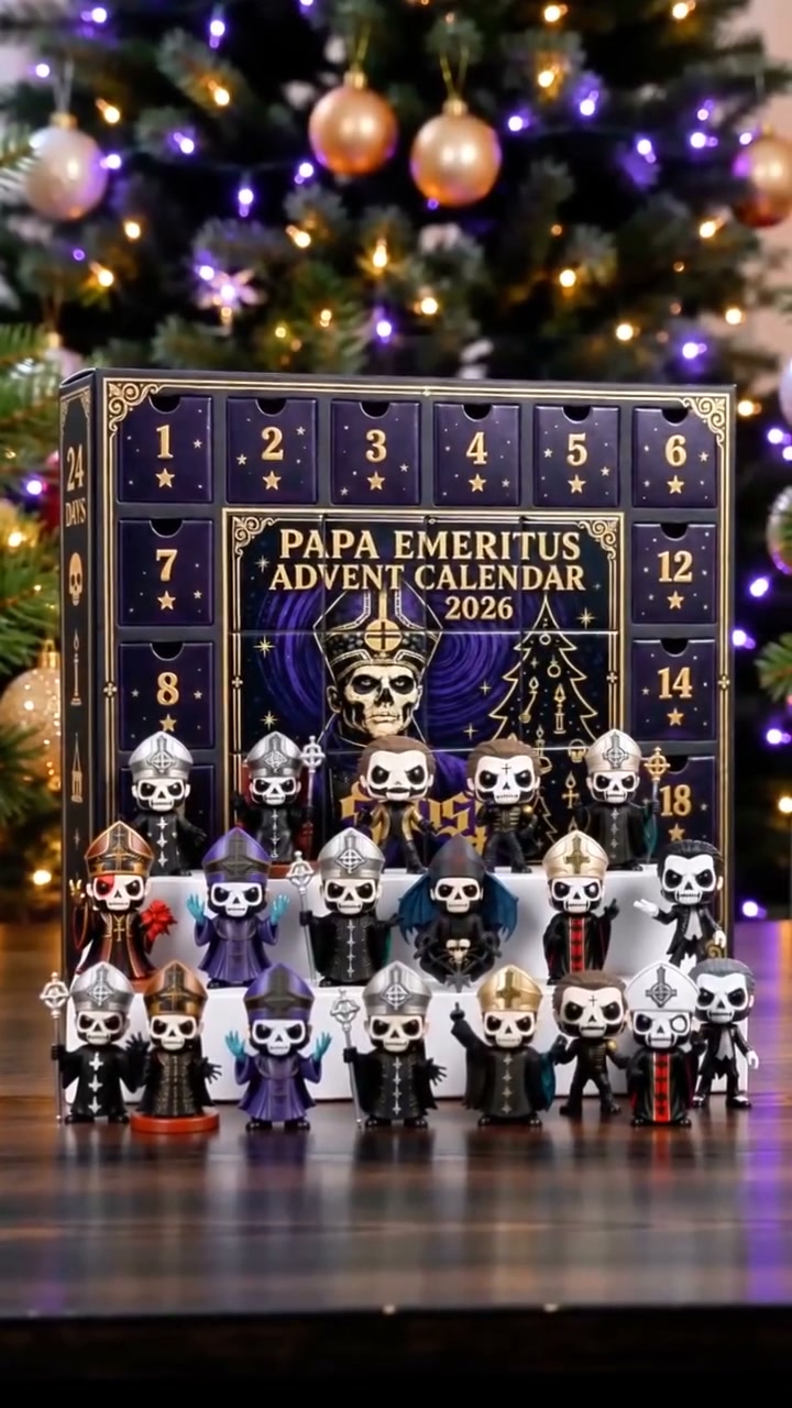 24 Unique Papa Emeritus Collectible Mini Figures
