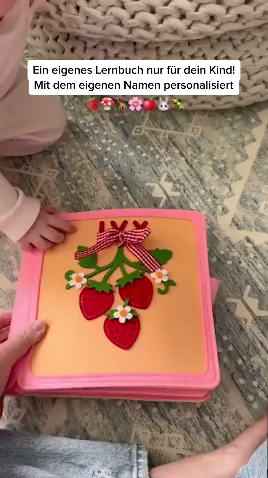 #1 Personalisiertes Busy Book für Kinder