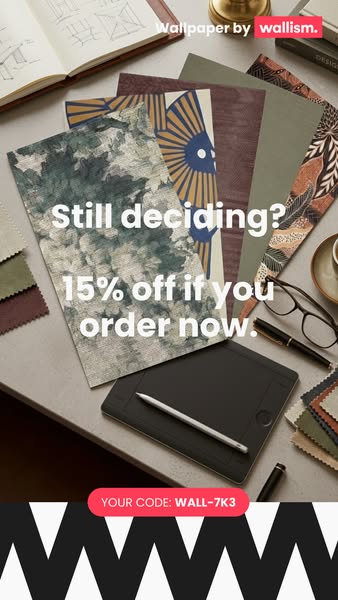 Use WALL-7K3 at checkout
