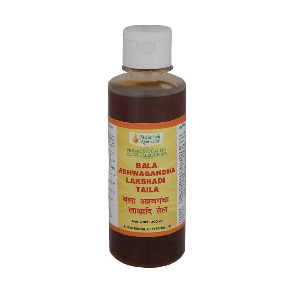 Maharishi Ayurveda Bala Ashwagandha Lakshadi Taila - For Muscle-Pack Size-200ml$11.89