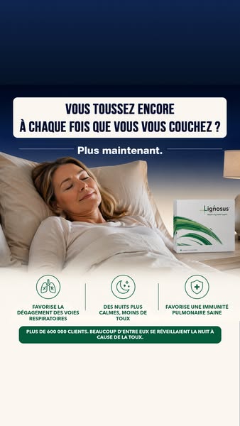 En cas d'irritation de la poitrine et de la gorge pendant la nuit