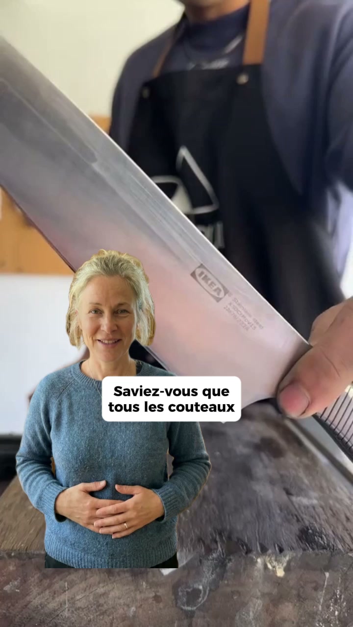 Des lames ultra-tranchantes. Vite.