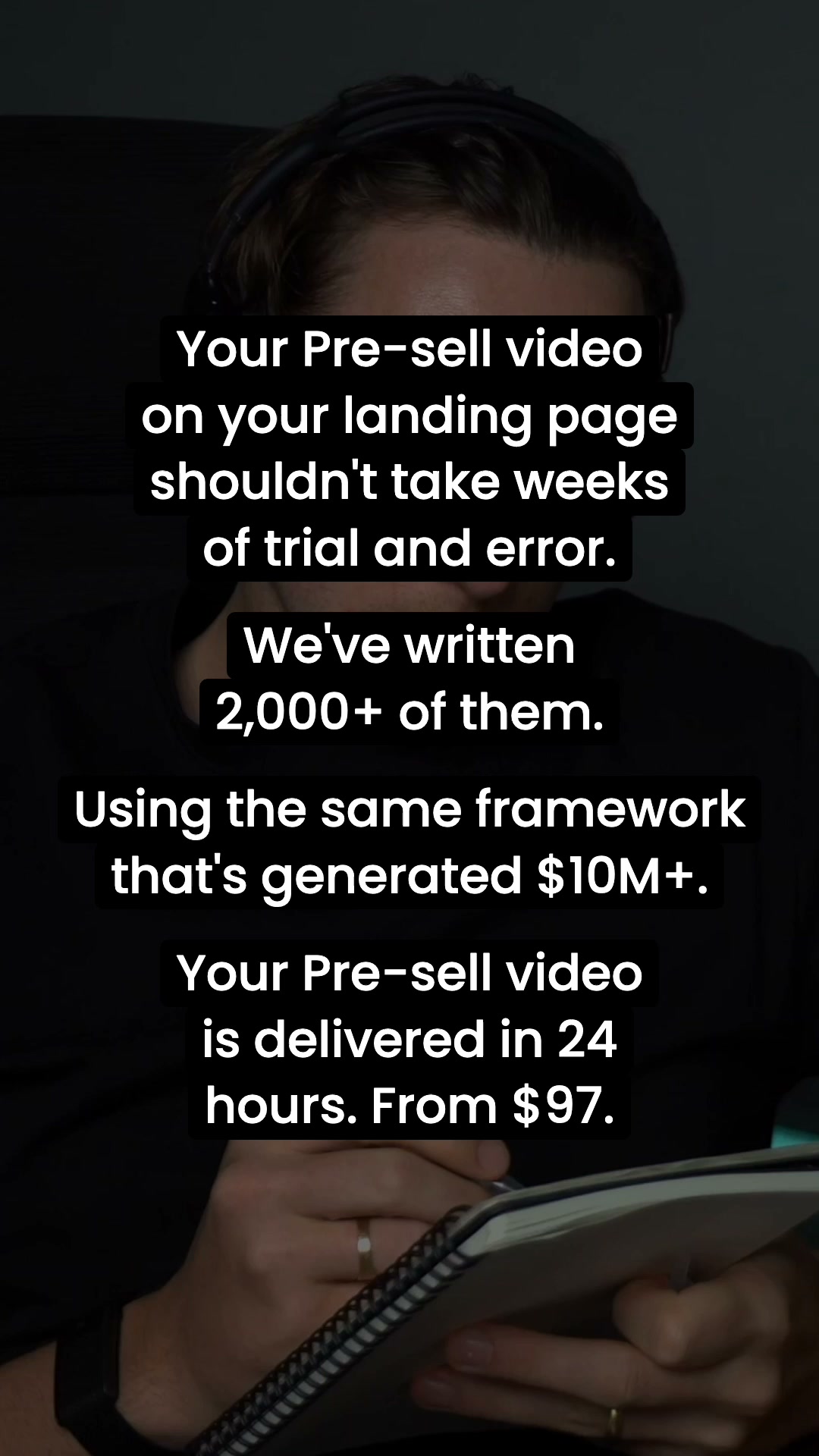 Your VSL Script For $97